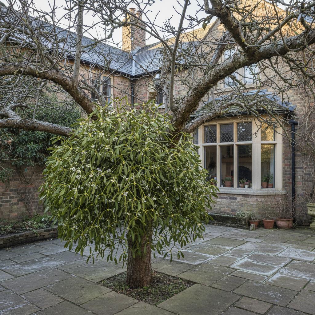 Europäische Mistel (Viscum album)