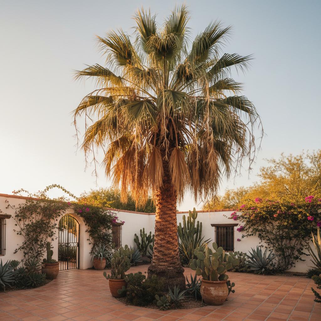 Kalifornien-Washingtonpalme (Washingtonia filifera)