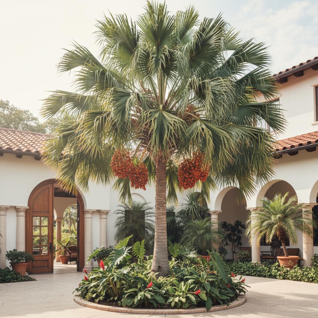Foxtail-Palme (Wodyetia bifurcata)