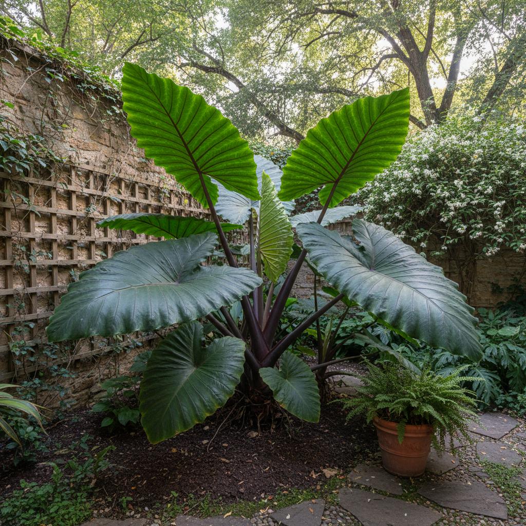 Riesen-Aronstab (Xanthosoma robustum)