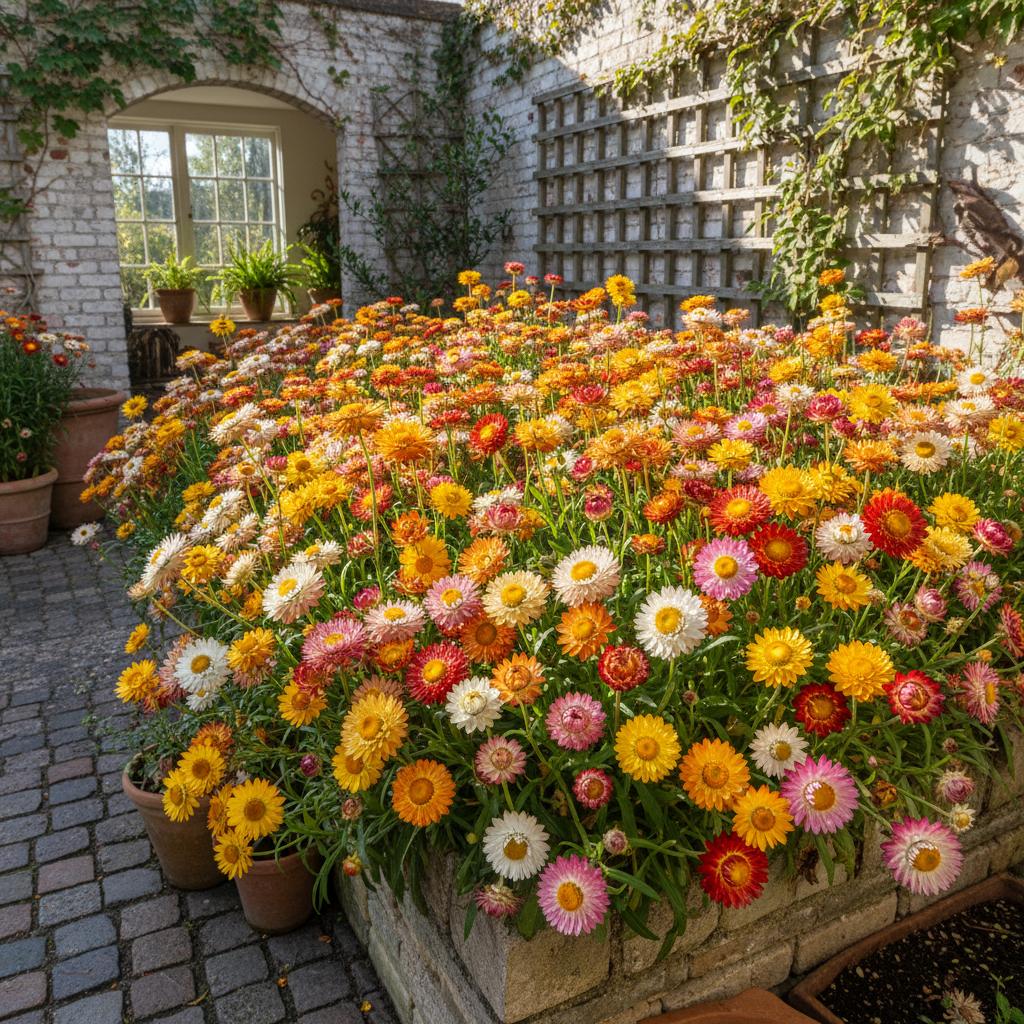 Strohblume (Xerochrysum bracteatum)