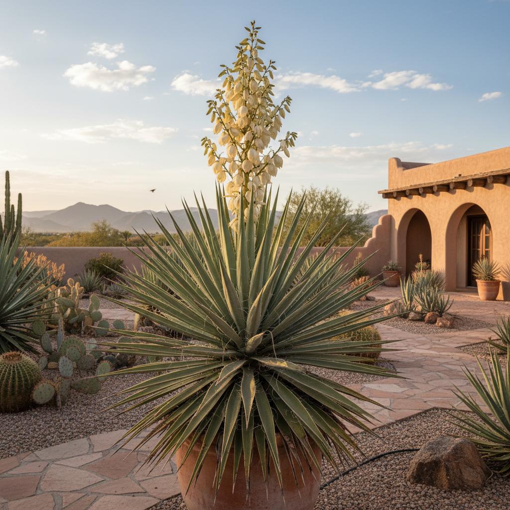 Faltblatt-Jukke (Yucca rupicola)