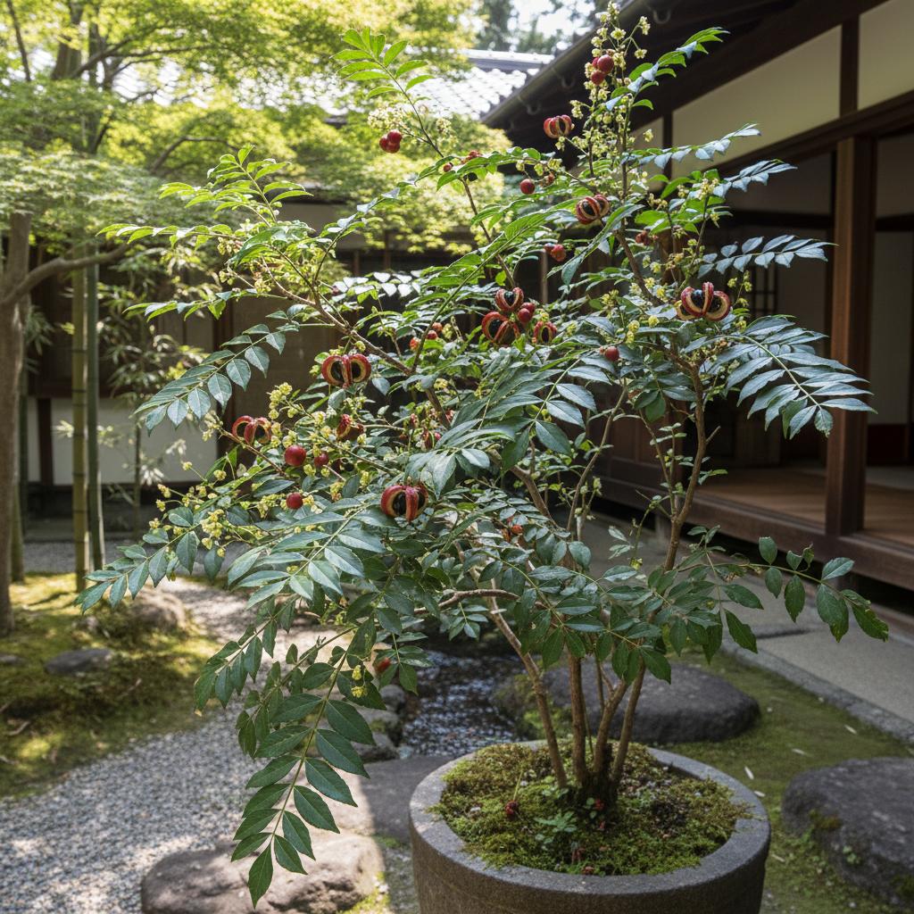 Pepe giapponese (Zanthoxylum piperitum)