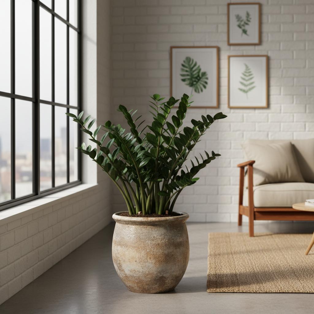 Pianta ZZ 'Zenzi' (Zamioculcas zamiifolia 'Zenzi')