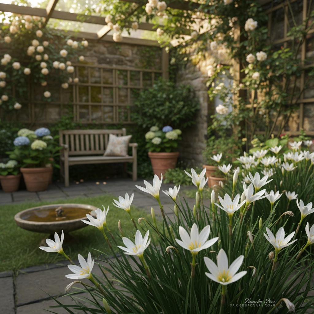 Zefirante bianca (Zephyranthes candida)