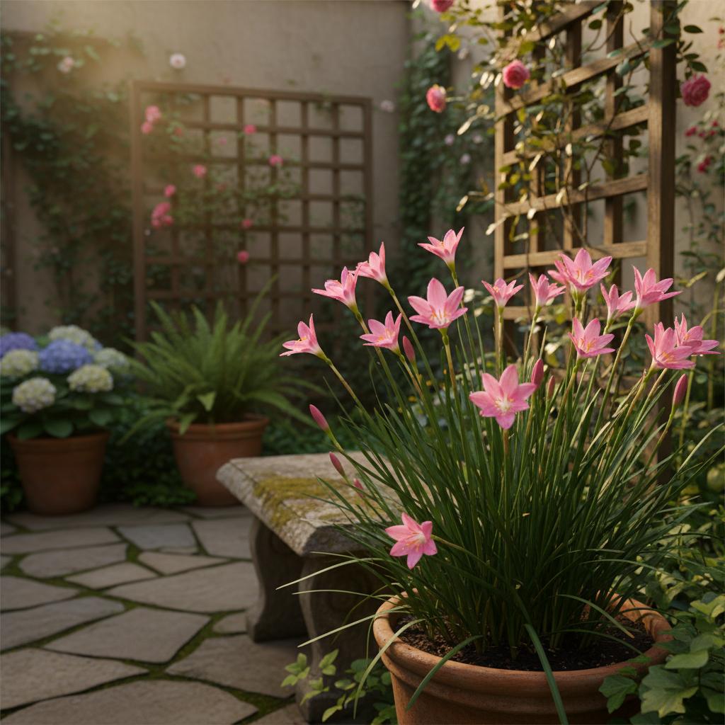 Fior di pioggia di Lindley (Zephyranthes lindleyana)