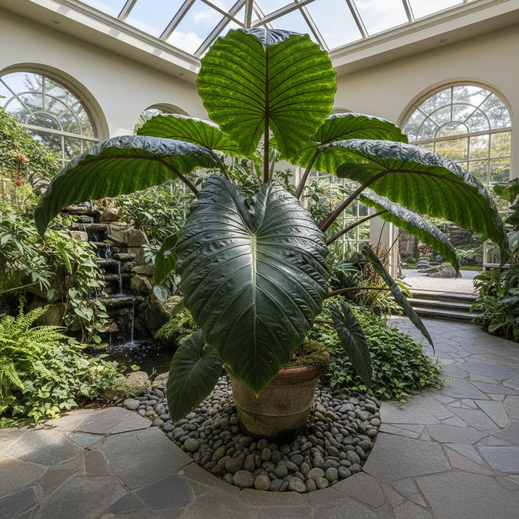 Riesen-Alokasie (Alocasia calidora)