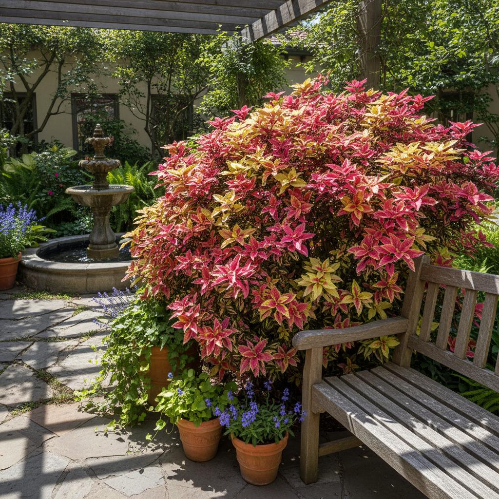 Buntblatt-Federblume 'Partytime' (Alternanthera ficoidea 'Partytime')