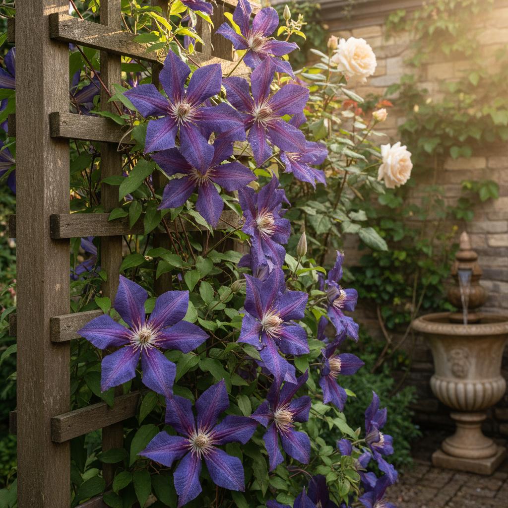 Der Präsident-Klematis (Clematis 'The President')