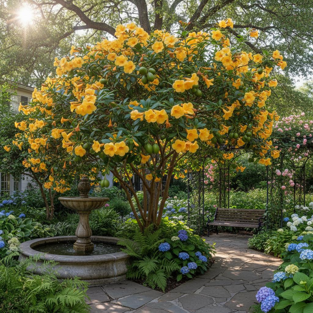 Gelber Oleander (Cascabela thevetia)