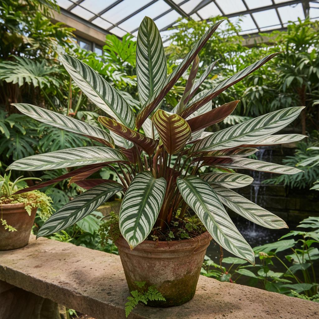 Majestätische Kalathee (Goeppertia majestica)