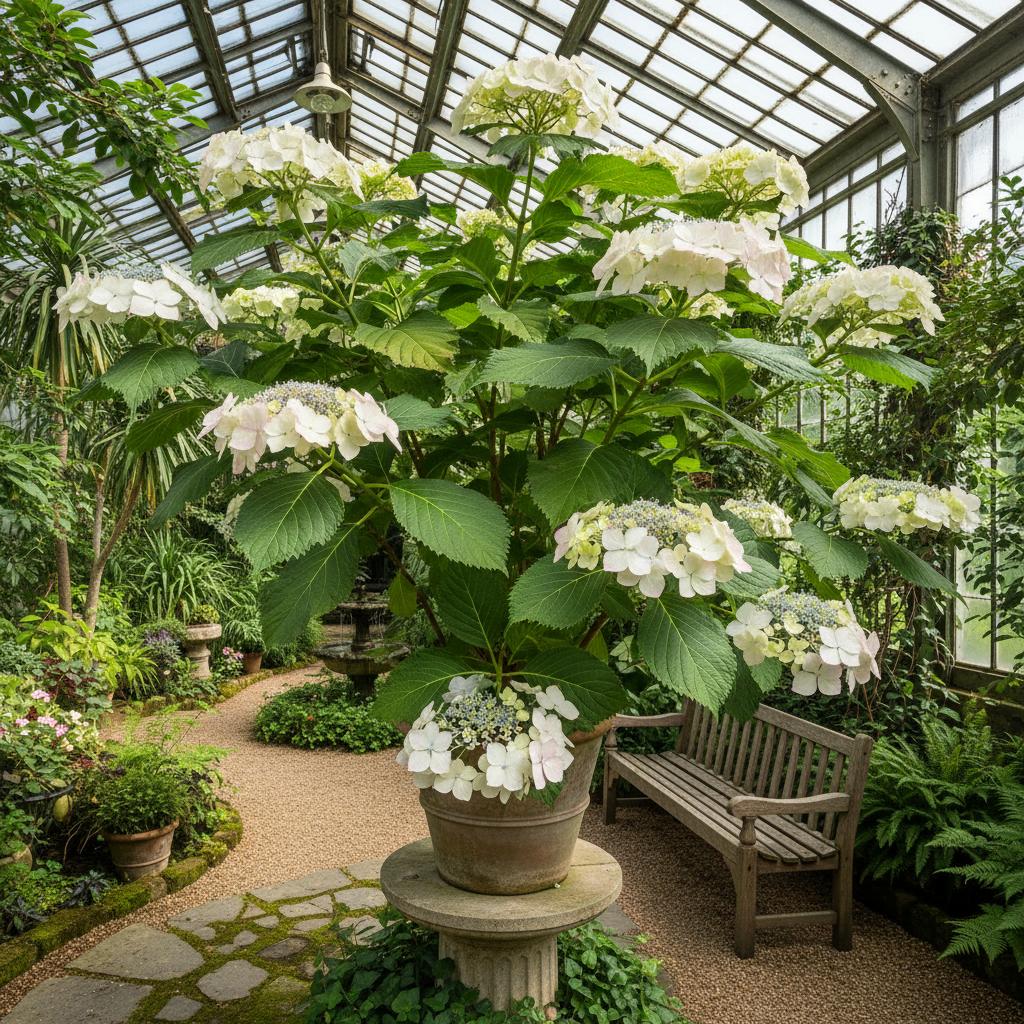 Hortensia delle Ande (Hydrangea serratifolia)