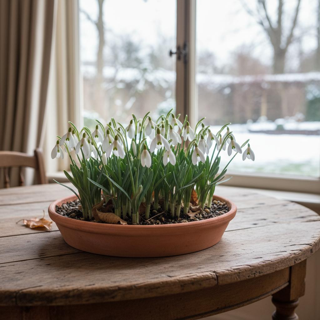 Galanthe di Regina Olga (Fiore di neve autunnale) (Galanthus reginae-olgae)