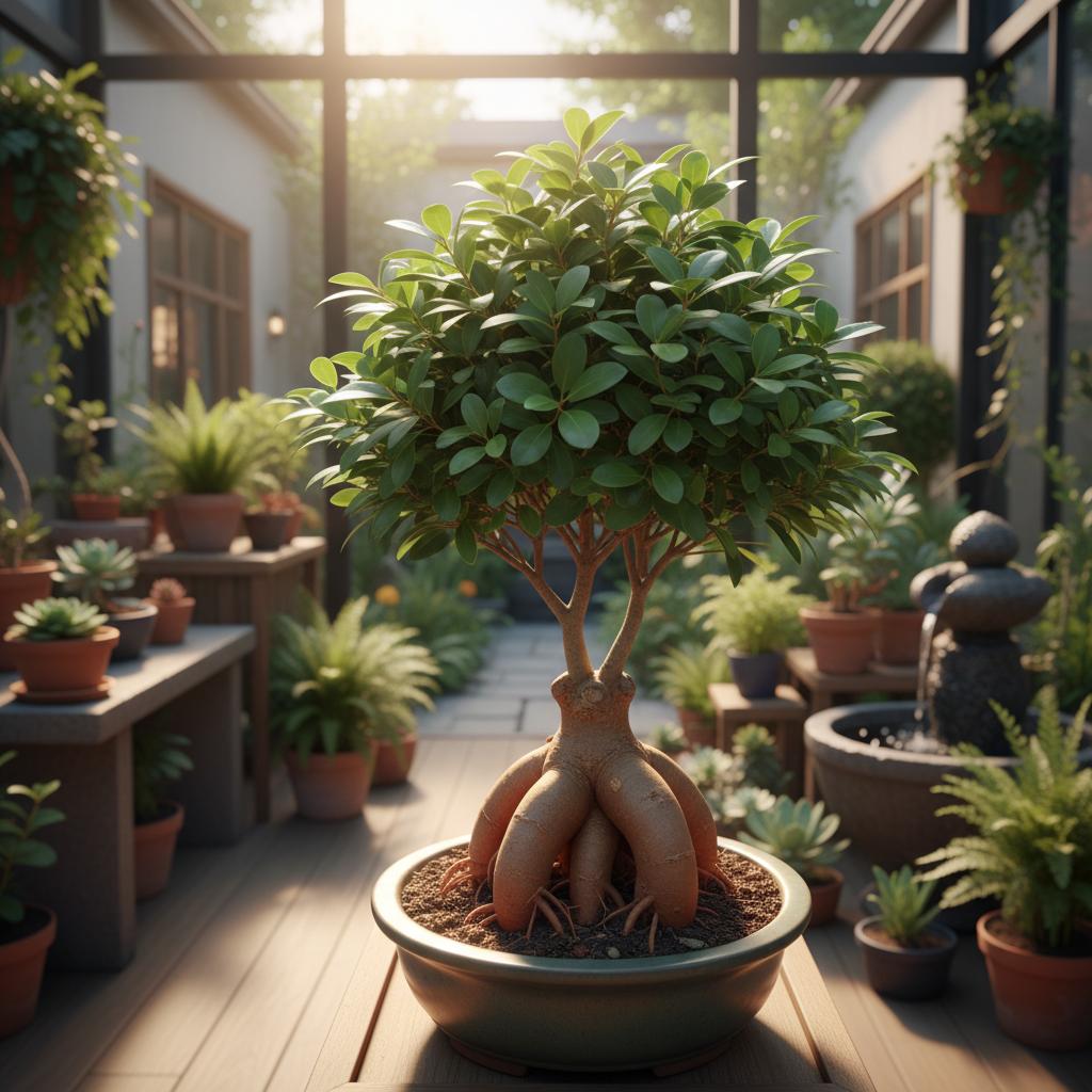 Ficus Ginseng (Ficus microcarpa var. ginseng)