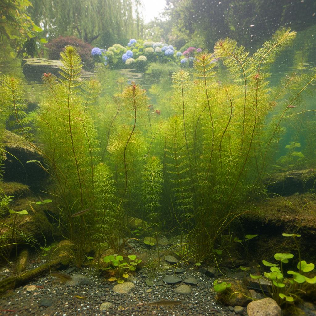 Eurasische Tausendblatt (Myriophyllum spicatum)