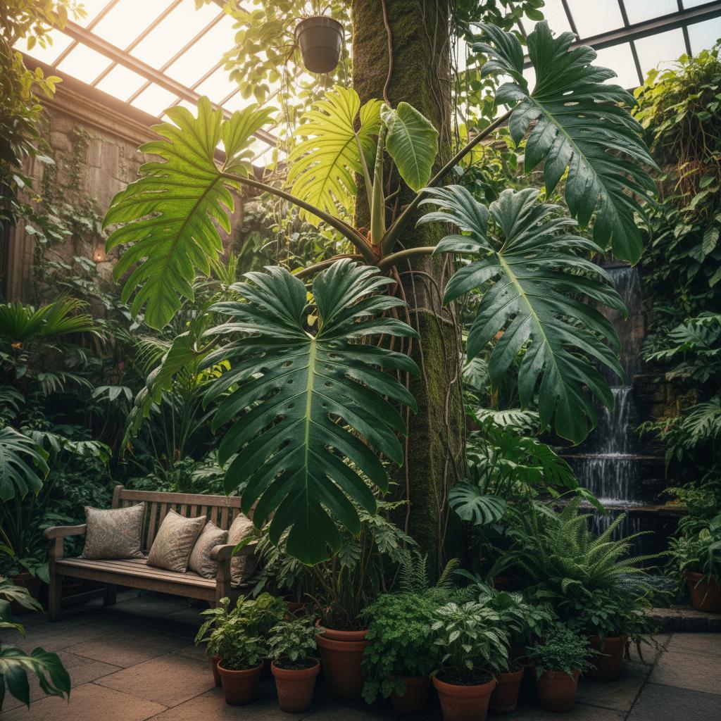 Philodendron giganteo (Philodendron maximum)